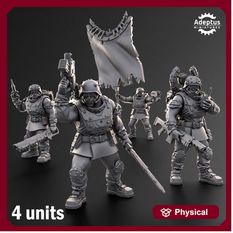 Command Squad. Sons of Iron. Renegades and Heretics