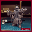 Male Dwarf 05 - TytanTroll Miniatures - DnD - Fantasy - 32mm