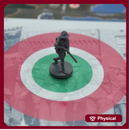 1/72 3D Printed WW2 Italian Infantry w/ Pith Helmet Pose 1 (x10)
