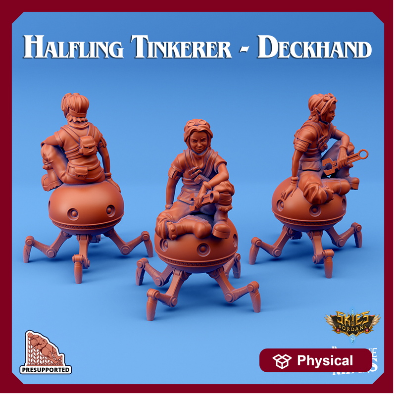 Halfling Tinkerer - Deckhand