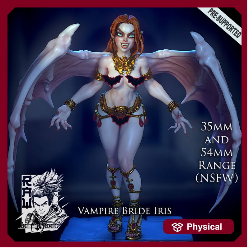 Vampire Bride Iris (NSFW) - 54mm