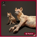 Spotted Hyena and Cub 1/35