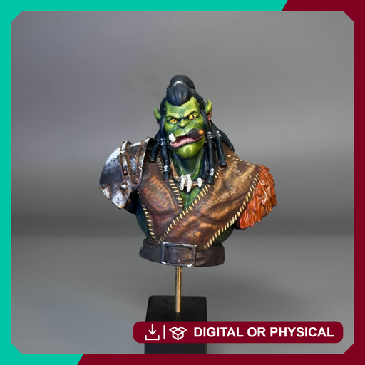 Umak Dagago Orc Bust (Academic Bust) 75mm - Only-Games