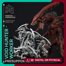 Void Hunter Workers - 5 Models - Creatures from behind the veil - PRESUPPORTED - 32mm Scale.