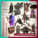 Dragon Guard Vs Theives Guild - 21 Model - PRESUPPORTED - 32mm Scale