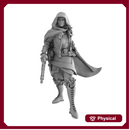 Female Ranger Bow Pistol Hood Up (32mm scale)
