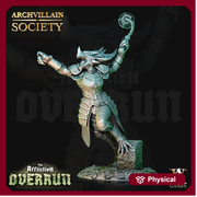 Dragonborn Female Fighter Paladin mini | 28mm, 32mm, 75mm Scale Resin Miniature | Dungeons and Dragons Miniatures | Pathfinder | - Only-Games
