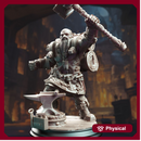 Dwarven Battle Blacksmith - Lochren Ishtrak Hammerfist
