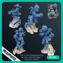 Tshuk - Female Goblin Sharpshooter in Action and Football Pose - STL only