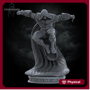 Rogue, Assassin, Thief PC / NPC Miniature | 28mm, 32mm, 54mm,75mm, 100mm Scales | Pathfinder Figure | D&D 5e | Resin mini - Only-Games