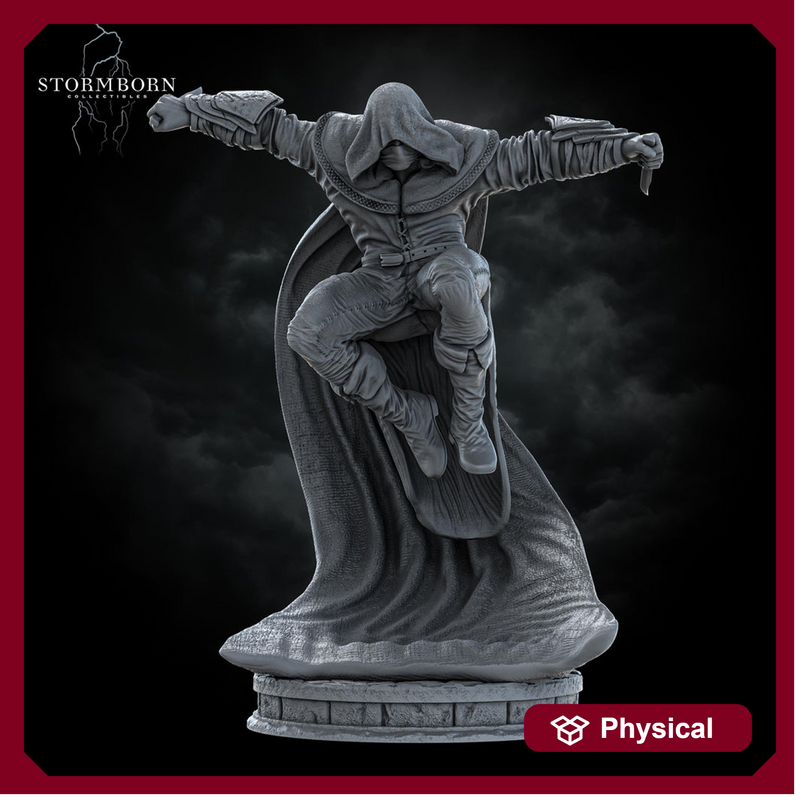 Rogue, Assassin, Thief PC / NPC Miniature | 28mm, 32mm, 54mm,75mm, 100mm Scales | Pathfinder Figure | D&D 5e | Resin mini - Only-Games