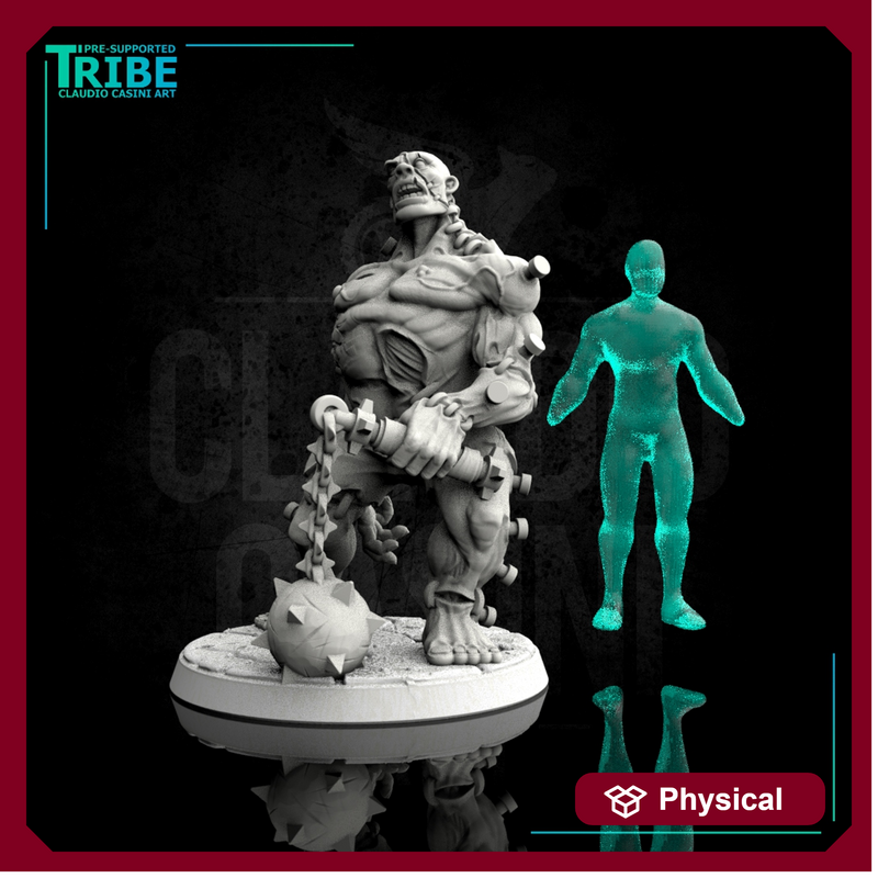 (L 0011) Male flash Golem - Monster of Frankenstein