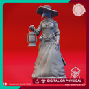 Plague Doctor Lantern - Tabletop Miniature (Pre-Supported)
