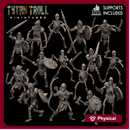 Skeleton Horde - TytanTroll Miniatures - DnD - Fantasy