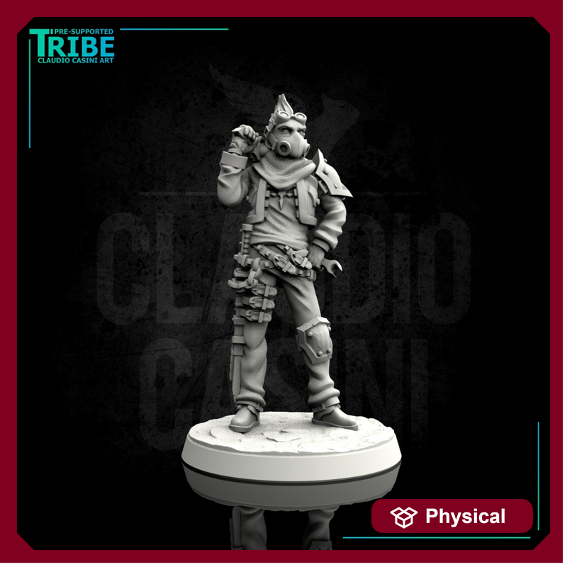 (0059) Male post apocalyptic  Sci-fi Punk