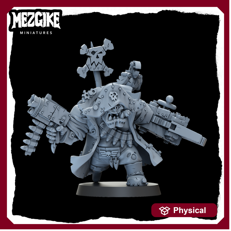 Freebooter orc lootenant (physical miniature)