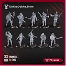 Conquistadors (pre-assembled models) x10