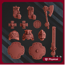 Wolf Warrior Bits Set x12