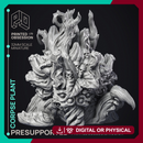 Corpse Plant - Large Undead Monster - PRESUPPORTED - 32 mm Scale