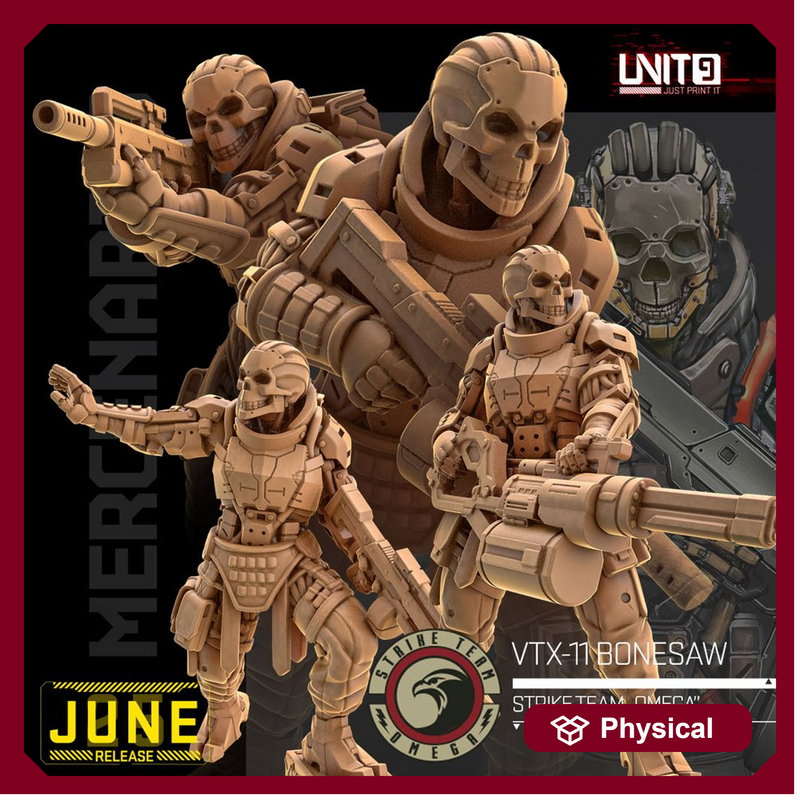 Cyberpunk - VTX-11 Bonesaw - Mercenaries Strike Team 'Omega'