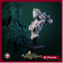Doe Ingrid Centaur Druid bust pre-supported