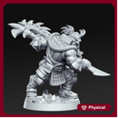 Gandharr - Dwarf hunter- 32mm - DnD