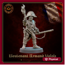 French Gothic Napoleonic Lieutenant
