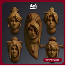 Phoenix Chosen - Miniature heads