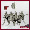 Knights with Polearms - 28mm (Historic Scale)