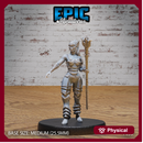 Dark Elf Gladiator Female Staff