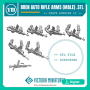 Bren Auto Rifle Arms (Male) - Only-Games