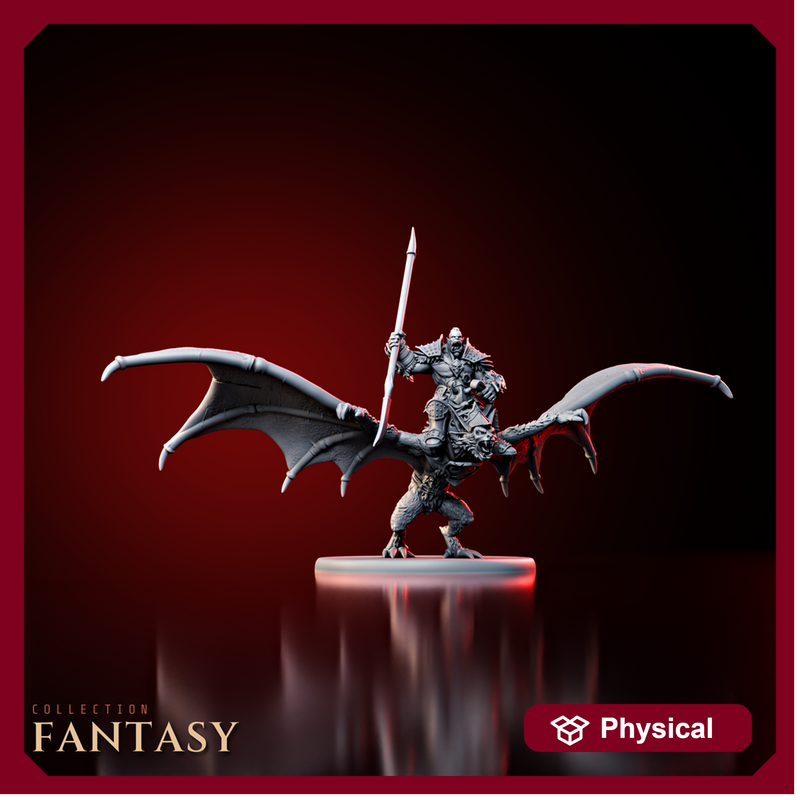 Bat Rider Orc Spearman - Only-Games