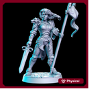 Brunhilda (Female Knight) 32mm - DnD