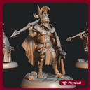 Tassos - Trathian Wolves leader - Variant 2 - 32mm
