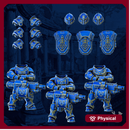 Princeps Cohorte Heavycannons Squad x3