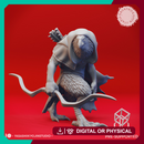 Kenku Rogue - Tabletop Miniature (Pre-Supported)