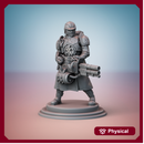 Cult Guard. Double Flamethrower Specialist and ammo bearer.
