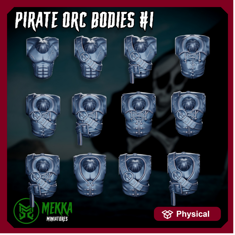 Pirate Orc Bodies #1