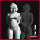 Sub Series 42c - Naked & Bound Pregnant Female Battle Sister Prisoner Slave