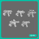 Space Knights MPX Style Pistol LEFT