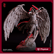 Fallen Aasimar Oathbreaker Paladin | 5 Sizes /Scale Resin Miniature Dungeons and Dragons D&D Pathfinder - Only-Games