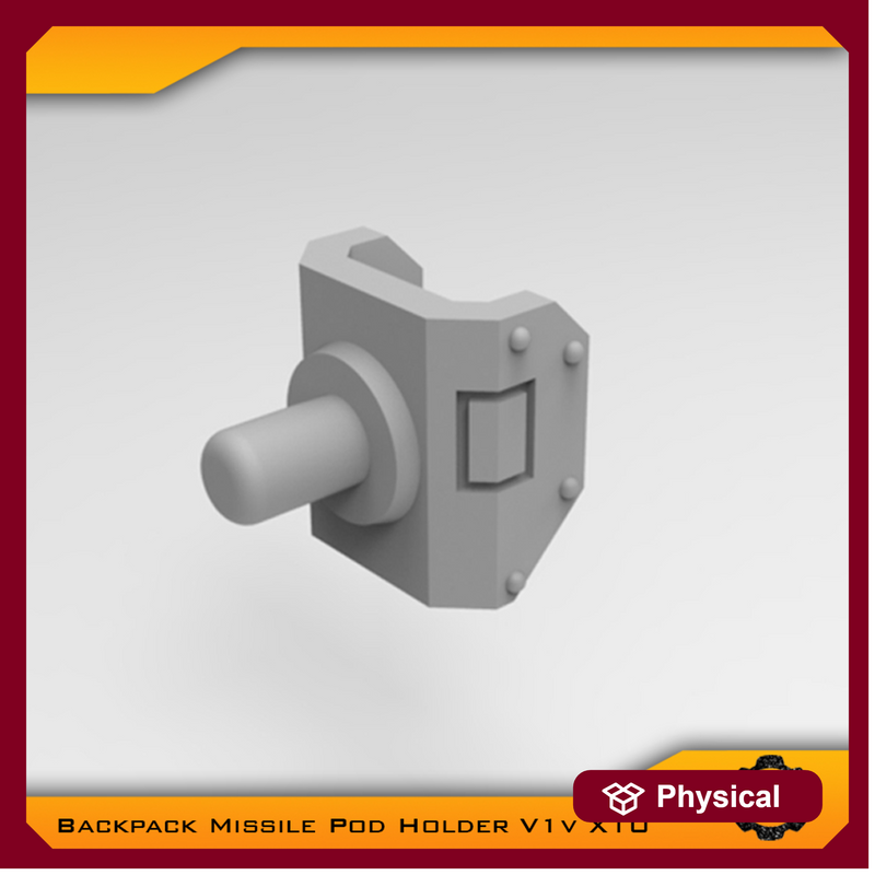 Backpack Missile Pod Holder V1 X10