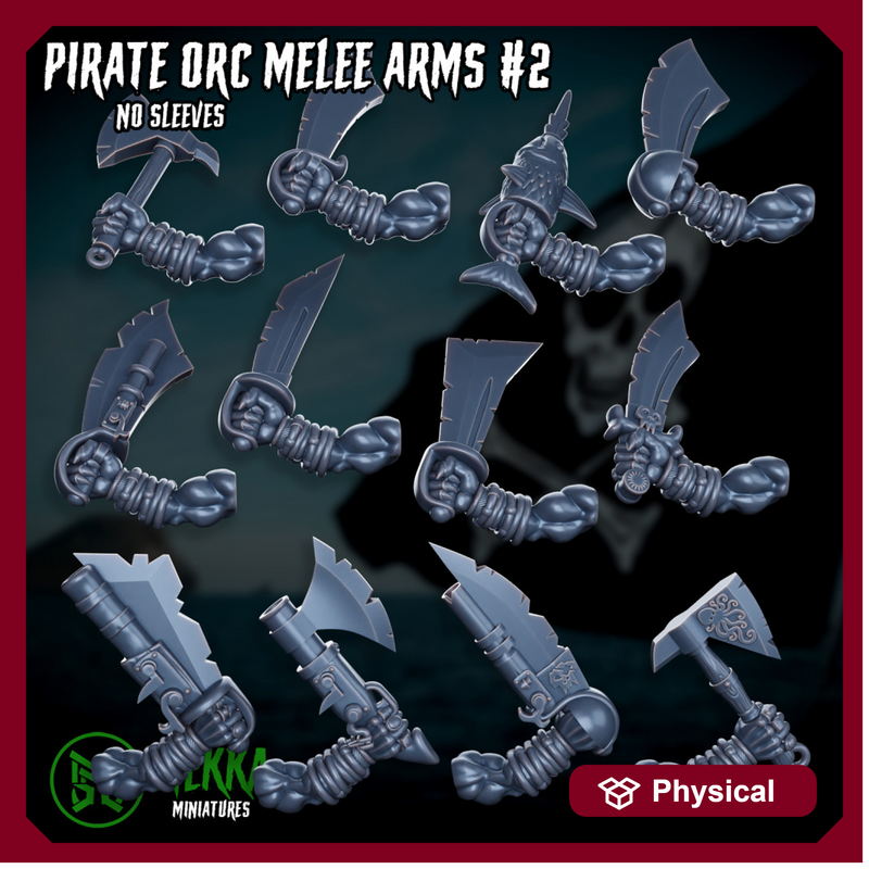 Pirate Orc Melee Arms#2