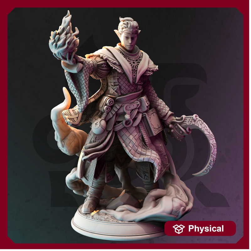 Drow Elf Moon Sorcerer - Yunas