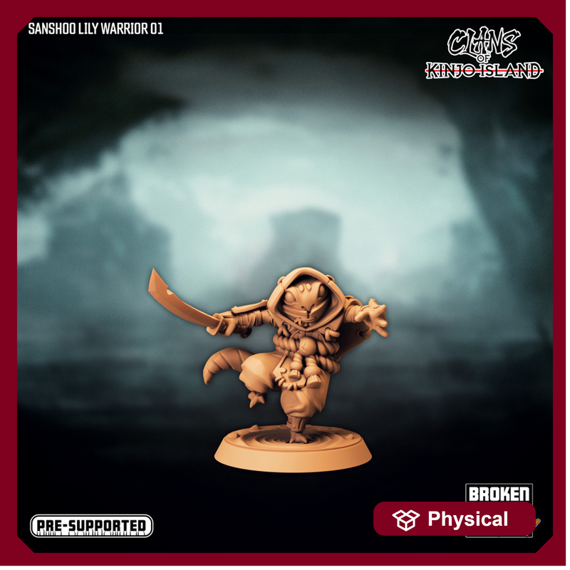 Clans of Kinjo Island - Sanshoo Lily Warrior 01