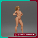 Naked Woman Posing with Hands on Hips