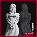 Sub Series 122e - Naked & Bound Female Prisoner Slave
