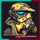 Cyberpunked Stromtrooper helm - storm trooper competition