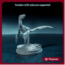 Troodon looking 1-35 scale dinosaur