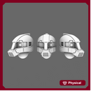 Clan Gunpla V10 Zaku I Helmets